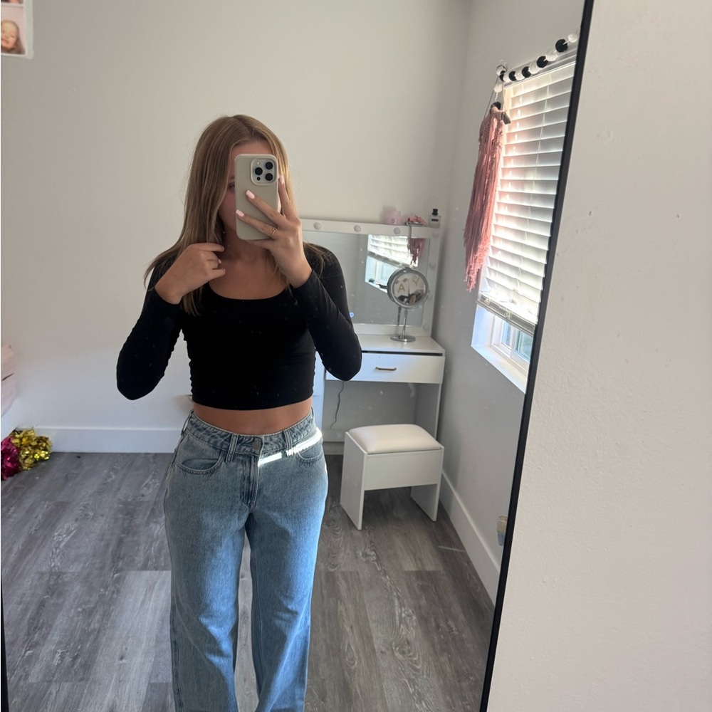 Hollister Blue Flare Jeans